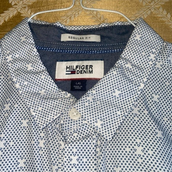 Tommy Hilfiger‎ Button down Shirt size large - Picture 3 of 6